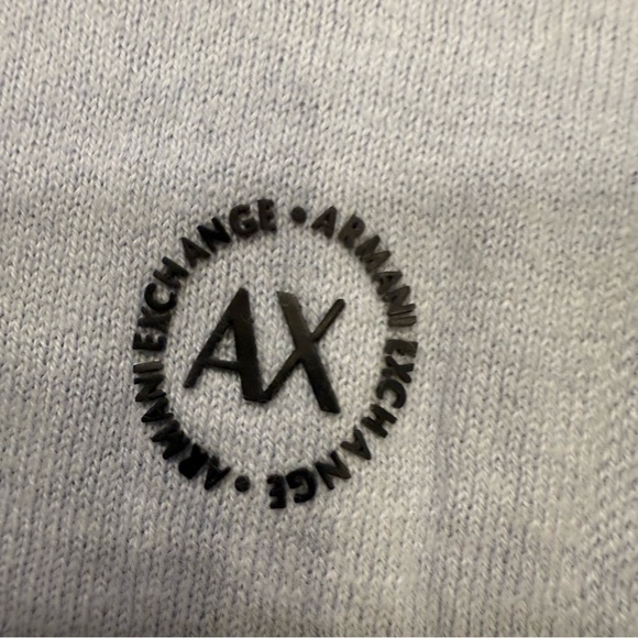 Armani Exchange Women’s Light Blue Cashmere/ Cotton Sweater Sz M EUC - Picture 12 of 12